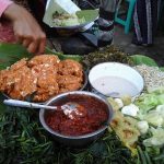 Rujak Teplak Khas Tegal, Sayur Siram Sambal Singkong Rebus