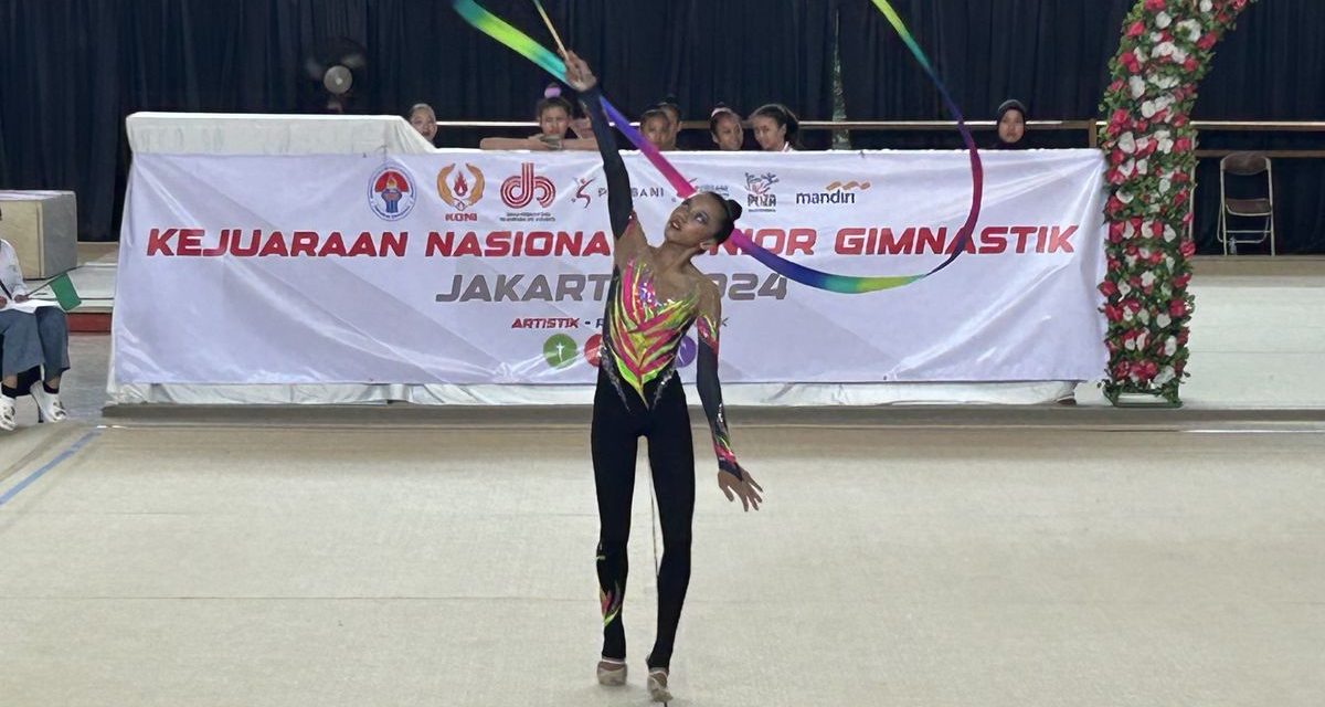 Atlet Senam Ritmik Jatim Pukau Juri Kejuaraan Terbuka Singapore