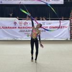 Atlet Senam Ritmik Jatim Pukau Juri Kejuaraan Terbuka Singapore