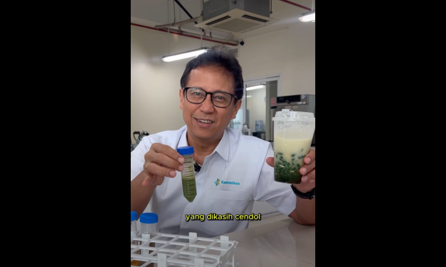 Menkes Sidak Kadar Gula Es Kopi Susu Kaki Lima