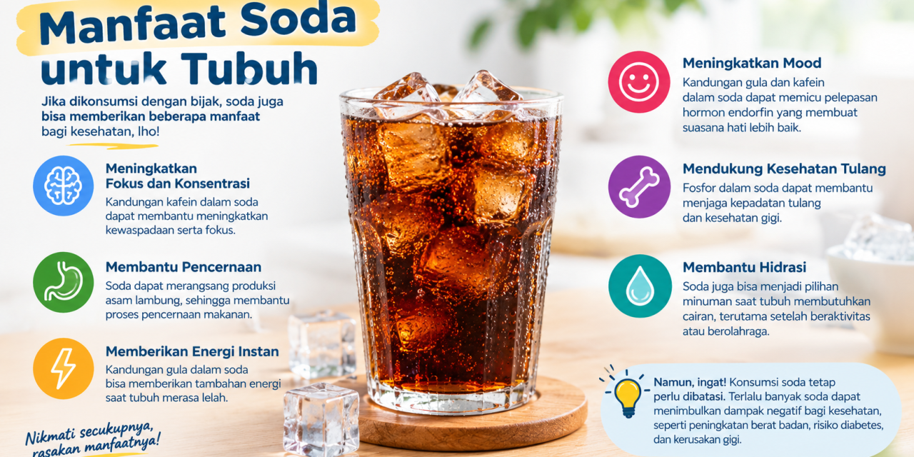 Minuman Soda: Apa Saja Manfaat Yang Perlu Diketahui?