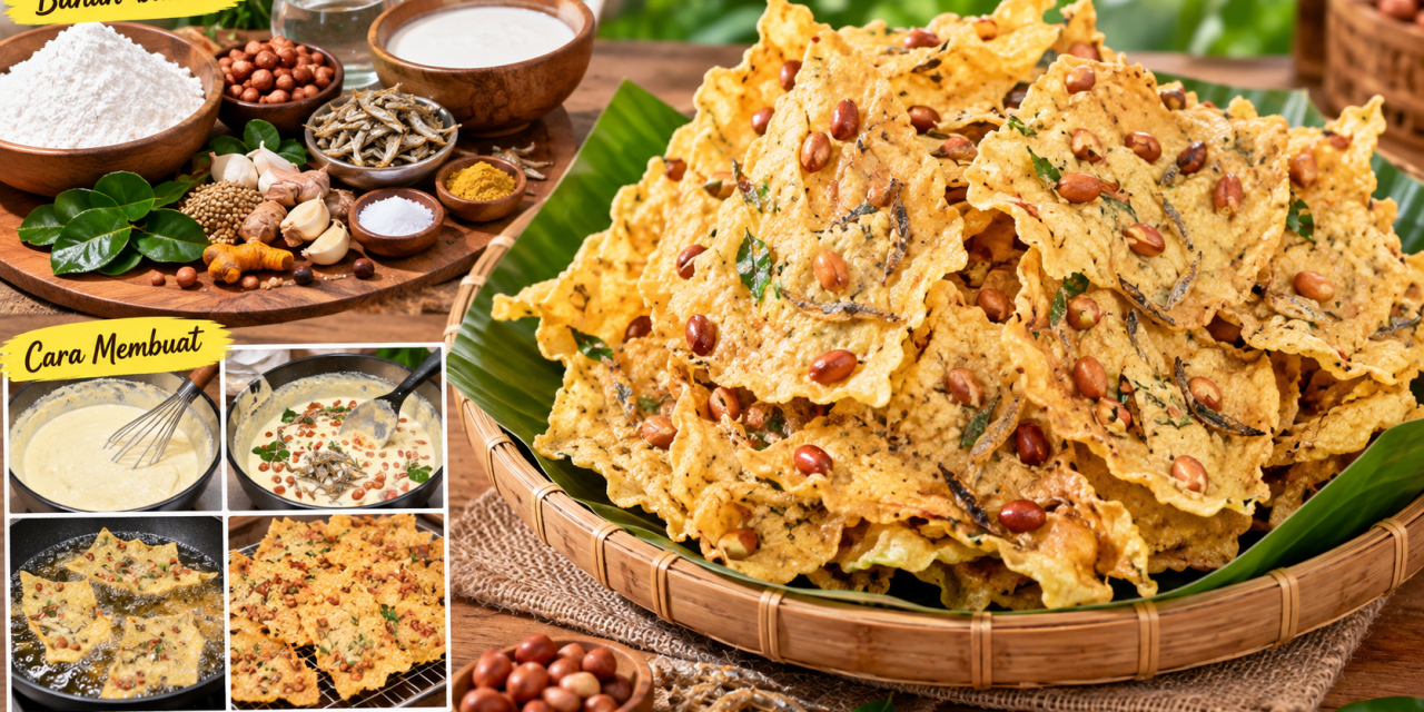 Resep Rempeyek Renyah Dengan Bumbu Tradisional Yang Gurih