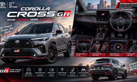 Toyota Corolla Cross GR Dengan Nuansa Sporty Di Dalam Kabin